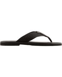 Emporio Armani - Logo Slippers - Lyst