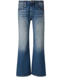 R13 - Joan Kick Flare Jeans - Lyst