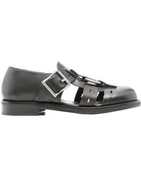 Martine Rose - Solid Color Flat Sandals - Lyst