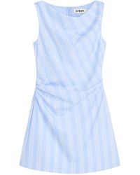 STAUD - Callie Mini Dress - Lyst