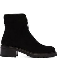 The Row - Nobilis Suede Pull-On Boots - Lyst