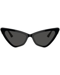 Jimmy Choo - Eyewear Triangle Frame Sunglasses - Lyst