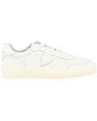 Philippe Model - Nice Logo Patch Low-Top Sneakers - Lyst