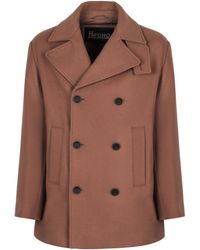 Herno - Peacoat - Lyst