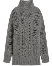 Sportmax - Roll-Neck Knitted Jumper - Lyst