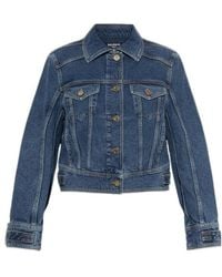 Balmain - Collared Long-Sleeved Casual Jacket - Lyst