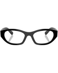 Miu Miu - Eyewear Oval-Frame Glasses - Lyst