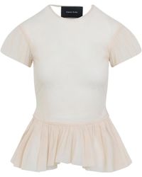 Simone Rocha - Crew Neck Top - Lyst