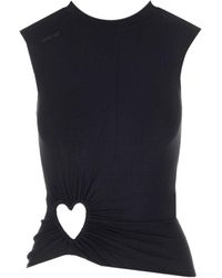 Ambush - Cut-Out Heart Tank Top - Lyst
