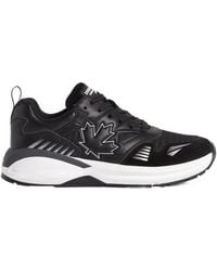 DSquared² - Dash Maple Leaf Quilted Sneakers - Lyst