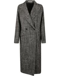 Tagliatore - Long-Sleeved Coat - Lyst