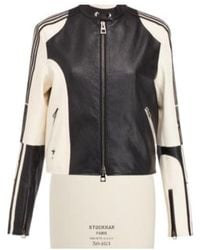 Dior - Christian Logo Detailed Zip-Up Jacket - Lyst