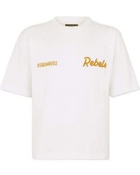 DSquared² - Rebels Loose Fit T-Shirt - Lyst