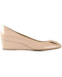 Ferragamo - Bow Wedges - Lyst