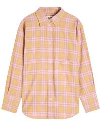 Rohe - Checked Flannel Overshirt - Lyst