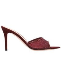 Gianvito Rossi - Rania Heeled Sandals - Lyst
