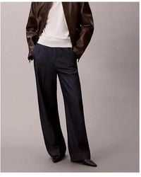 Calvin Klein - Straight-Leg Pants - Lyst