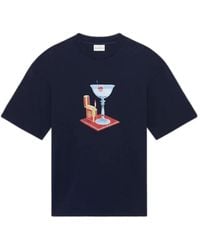 Drole de Monsieur - Cocktail Graphic-Print T-Shirt - Lyst