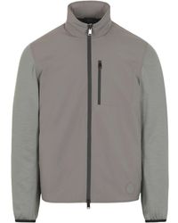Brioni - Nylon Performa Golf Blouson With Jersey Sleeve - Lyst
