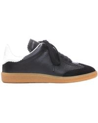 Isabel Marant - Round Toe Lace-Up Sneakers - Lyst