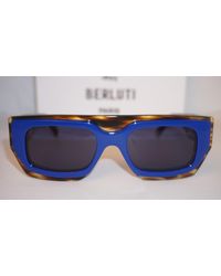 Berluti - Logo Sunglasses - Lyst