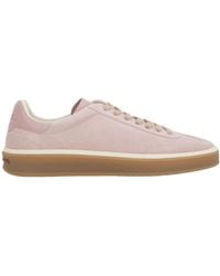 Loro Piana - Low-Top Lace-Up Sneakers - Lyst