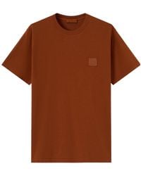 Stone Island - Slim-Fit T-Shirt With Tonal Compass Logo Patch - Lyst