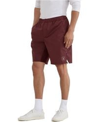 Brunello Cucinelli - Elastic-Waist Panelled Shorts - Lyst