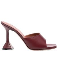 AMINA MUADDI - Square-Toe High-Heeled Sandals - Lyst