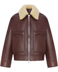 Bottega Veneta - Collared Zip-Up Jacket - Lyst