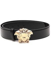 Versace - La Medusa Buckle Belt - Lyst