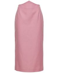 Gucci - High-Waisted Mid-Length Skirt - Lyst