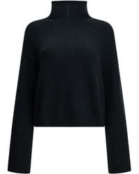 KHAITE - Marke Cropped Turtleneck Sweater - Lyst