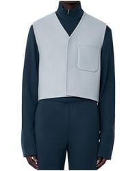 Rier - Walker City V-Neck Gilet - Lyst