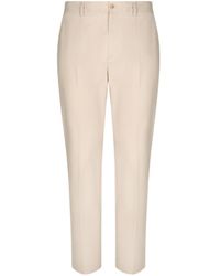 Dolce & Gabbana - Logo Patch Tailored Trousers - Lyst