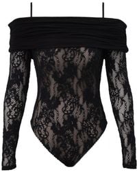 Zimmermann - Rebellion Draped Bodysuit - Lyst