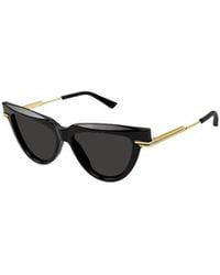 Bottega Veneta - Eyewear Cat Eye Frame Sunglasses - Lyst