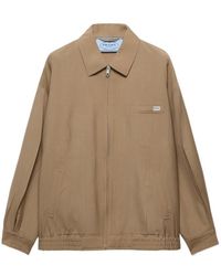 Prada - Wool-Mohair Tailored Jacket - Lyst