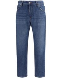 Pt Pantaloni - Pt Torino Rebel Carrot-Fit Jeans - Lyst