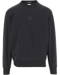 C.P. Company - The Metropolis Series Logo Patch Fleece Sweatshirt - Lyst