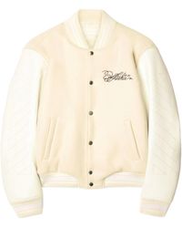 Off-White c/o Virgil Abloh - Rose Valley Bomber Jacket - Lyst