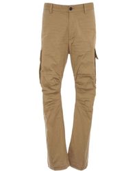 DSquared² - Logo-Printed Straight-Leg Cargo Trousers - Lyst