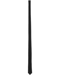Saint Laurent - Monogram Logo Patch Tie - Lyst