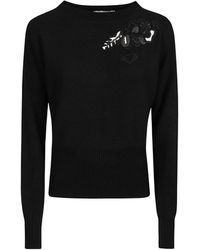 ERMANNO FIRENZE - Long-Sleeve Knit Top - Lyst
