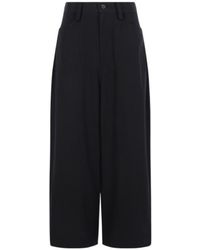 Yohji Yamamoto - Casual Trousers With Belt Loops - Lyst