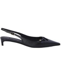 Dolce & Gabbana - Dg Logo Plaque Slingback Pumps - Lyst