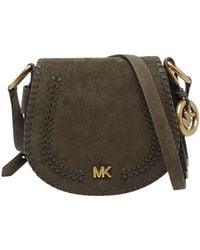 MICHAEL Michael Kors - Josie Medium Whipstitched Saddle Bag - Lyst