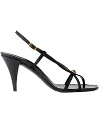 Versace - Valentina Strappy Heeled Sandals - Lyst