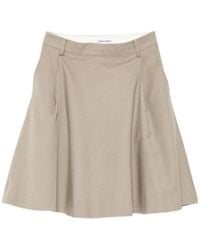 Low Classic - Pleated A-Line Skirt - Lyst