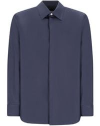 Jil Sander - Concealed Button Shirt - Lyst